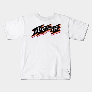 Heartstopper logo - lesbian pride Kids T-Shirt